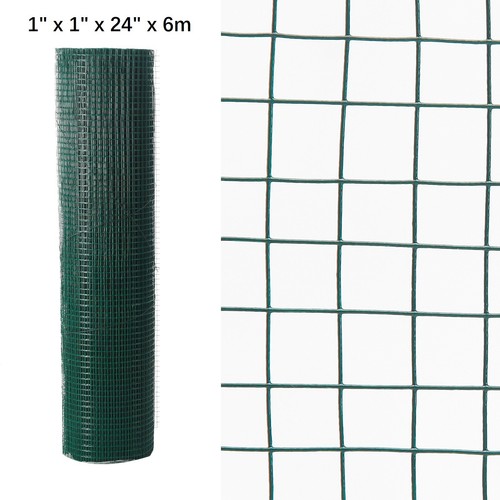 Green pvc coated chicken - chicken, wire