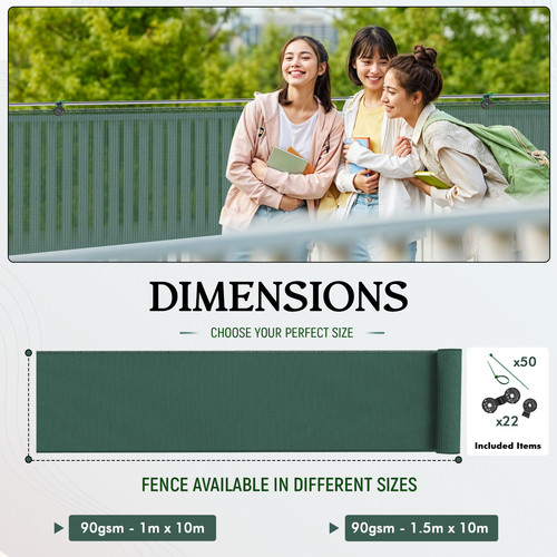 Garden privacy screen - garden, fence