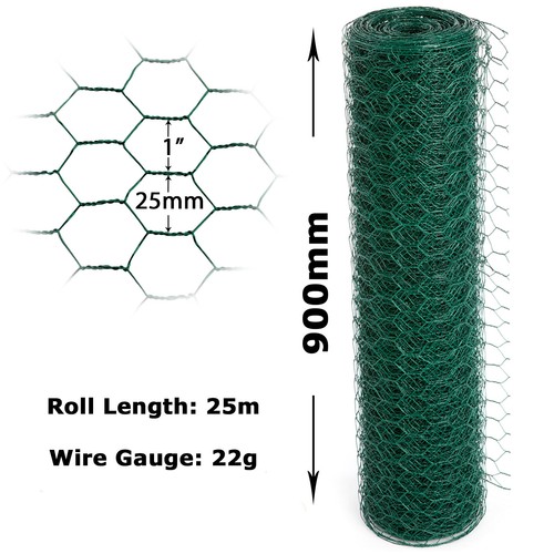 Pvc coated green - coated,